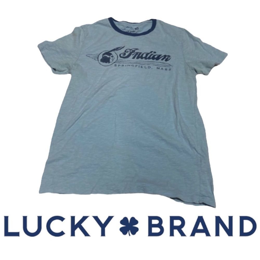 Lucky Brand | Indian Motorcycle Tee Small